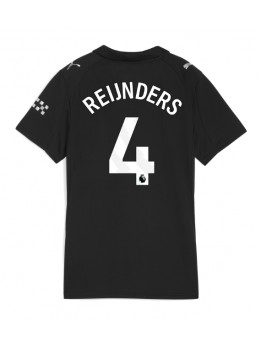 Manchester City Tijjani Reijnders #4 Zenski Gostujuci Dres 2025-26 Kratak Rukavima